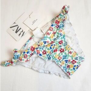 Zara Floral Bikini Bottom